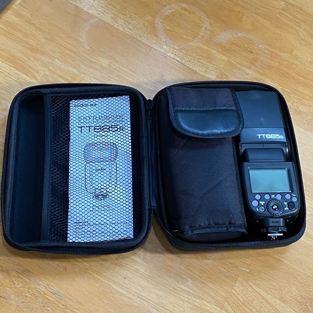 GODOX TT685N For Nikon Flash Unit Case Stand Booklet