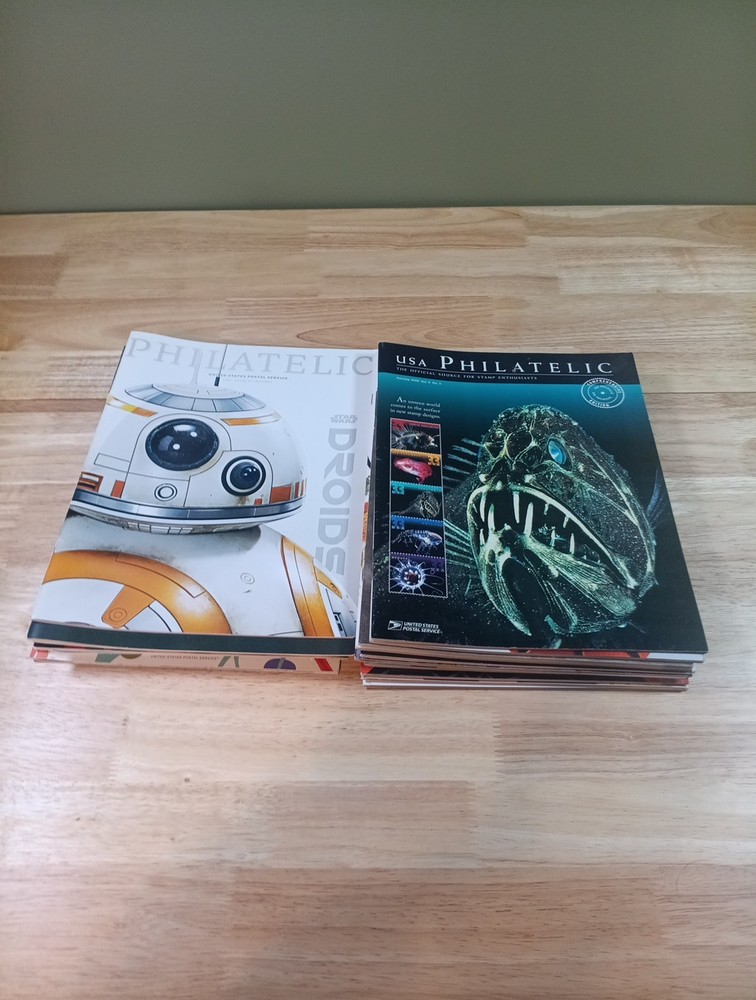 Lot Philatelic Catalogs Stamps Postmaster Advocate Magazines