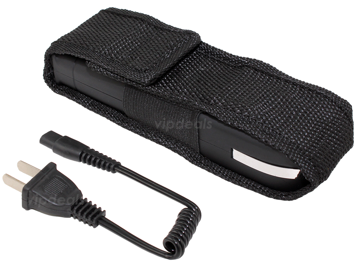 VIPERTEK Stun Gun VTS-989 - 700BV Heavy Duty Rechargeable LED Flashlight