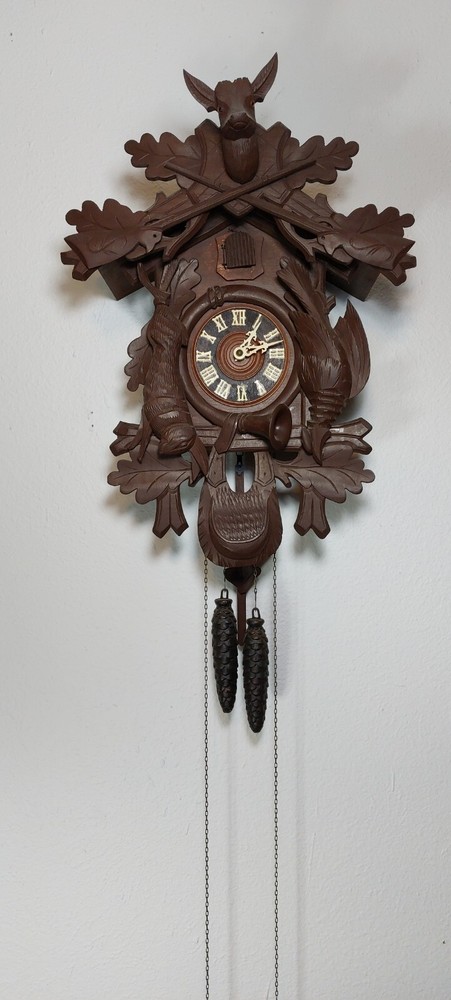 Antique German Black Forest Cuckoo Clock
