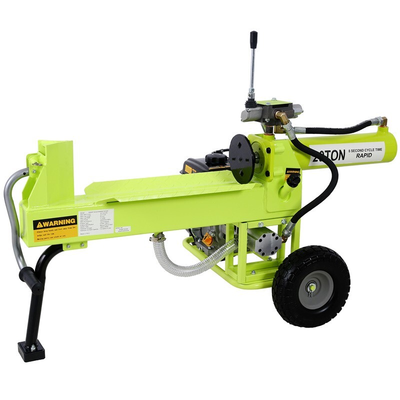 Log Splitter Portable 20 Ton Auto Return Ram System Powerful 7HP Gas Engine NEW