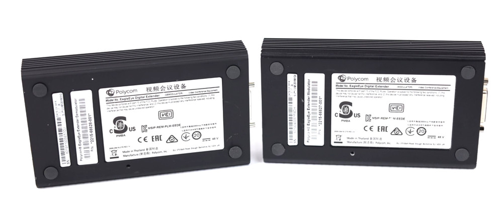 Polycom EagleEye Digital Extender Demodulator/ Modulator Kit W Power supply u930