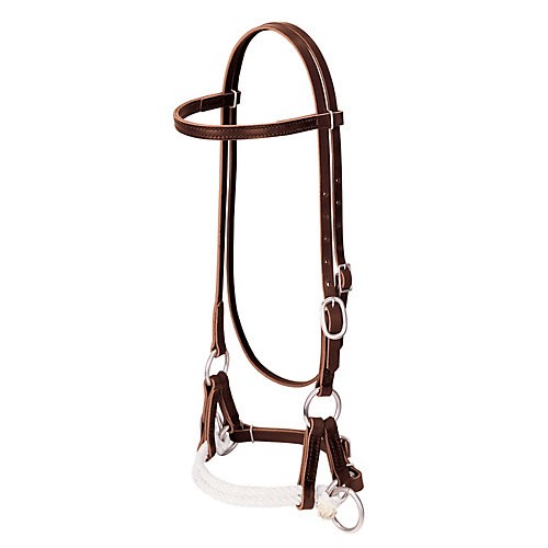 Weaver Leather Weaver Latigo Leather Double Rope Side Pull