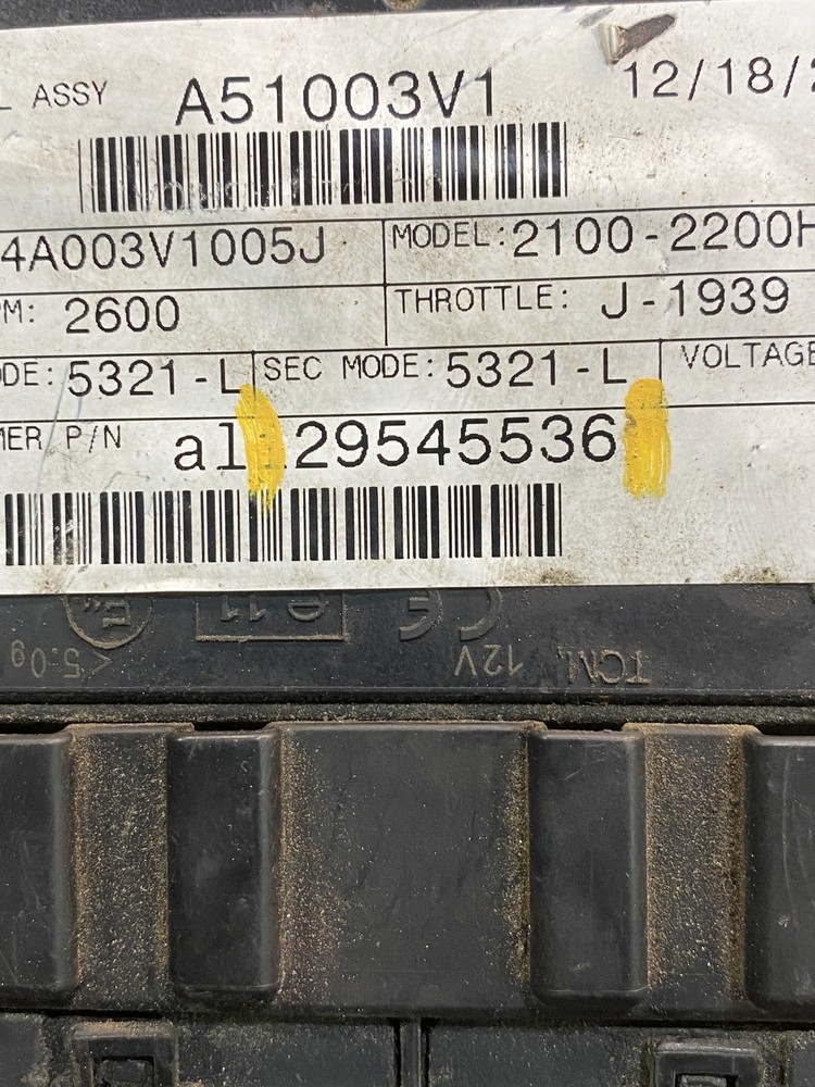 29545536 Allison TCM Transmission Control Module Computer Auto OEM aa5511 DG