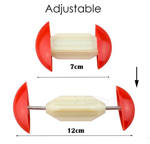 2 Pcs Shoes Stretchers - Adjustable Mini Height Width Extenders, Plastic...