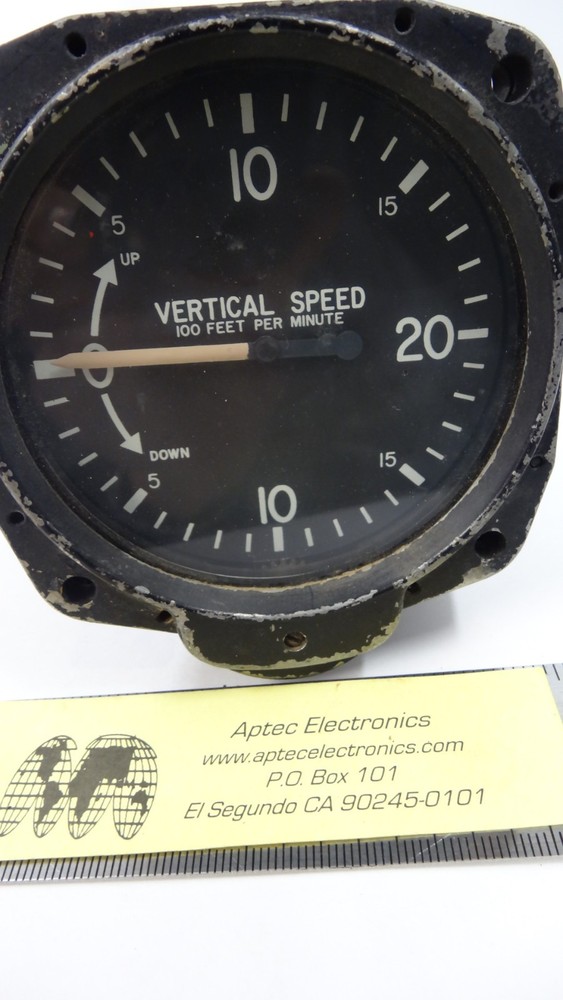 GARWIN vertical speed indicator 100 fpm AS-IS