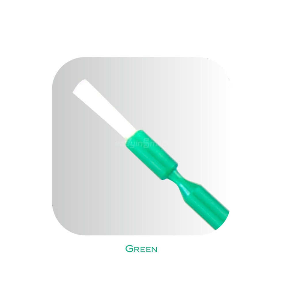 100Pcs EASYINSMILE Dental Disposable Micro Brush Bendable Applicators 4 Assorted