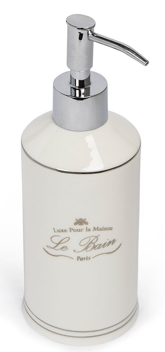 Le Bain Bath Accessories Porcelain With Glazed Finish White Color