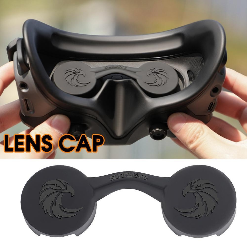 Sunnylife Eagle Silicone Lens Protective Case Protector Cover for Goggles 2 S7W8