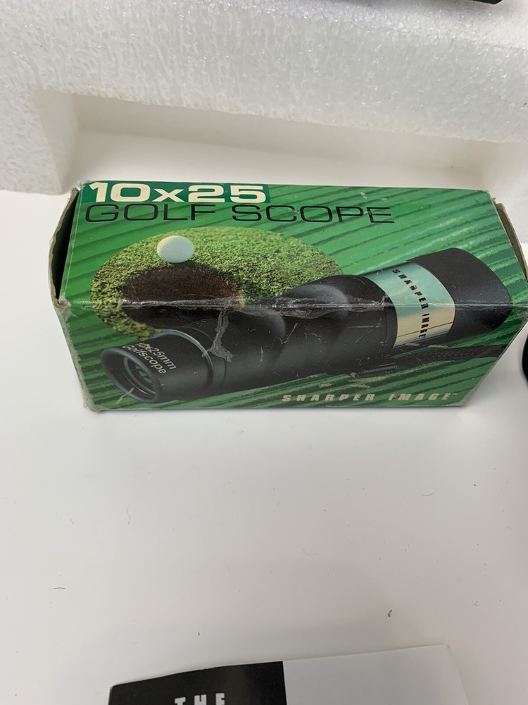 Sharper Image 10x25mm Golf Rangefinder Scope