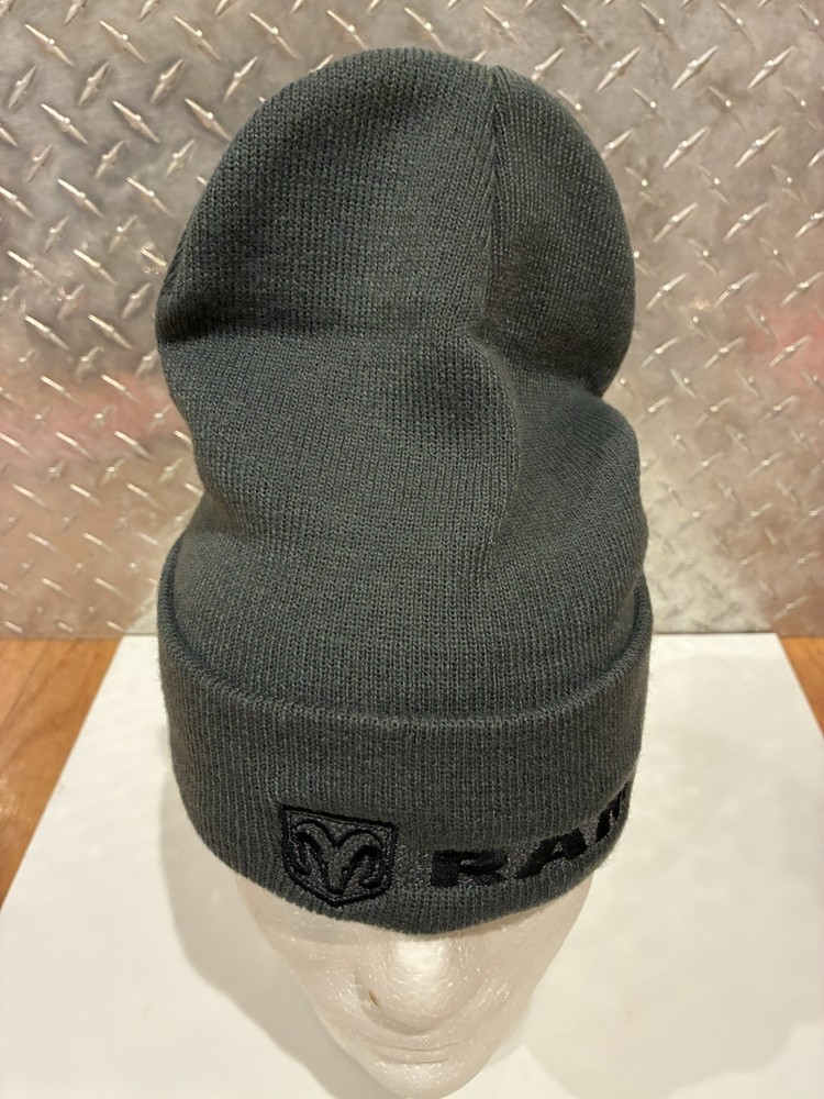 Dodge Ram  BEANIE CAP/HAT GRAY