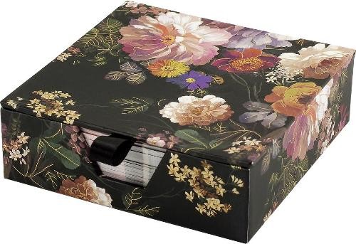Midnight Floral Desk Notes (Note Pad) (Poster)