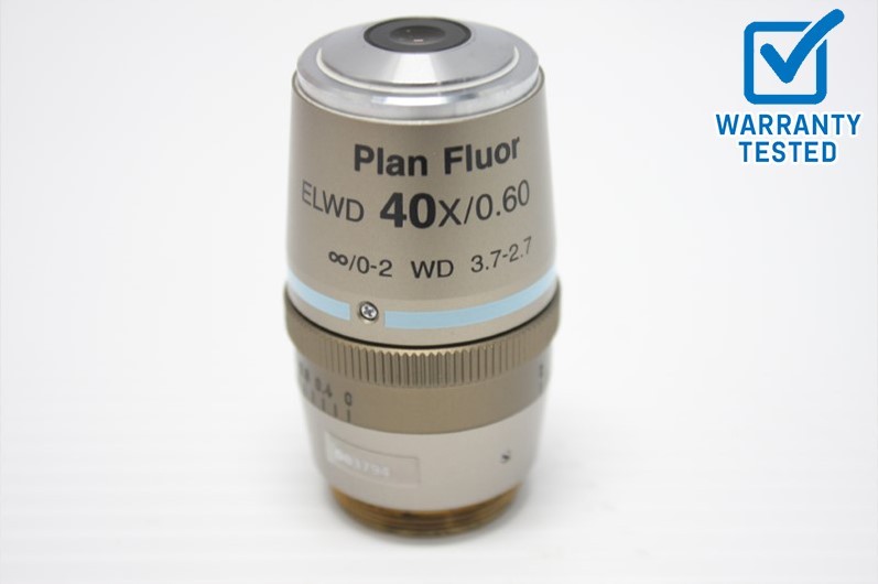 Nikon Plan Fluor ELWD 40x/0.60 DICM/N1 Microscope Objective Unit 12
