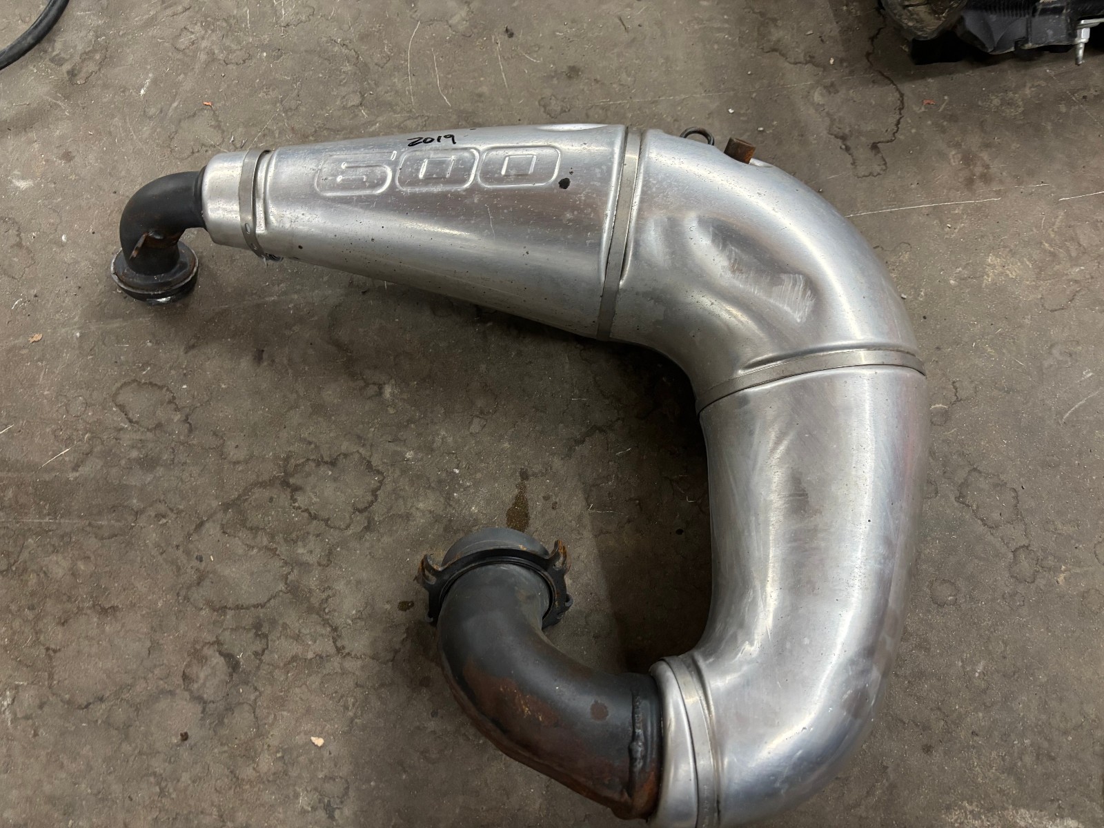 Arctic Cat ZR 6000 XF M Gauge OEM Exhaust expansion pipe Norseman 2018-2023