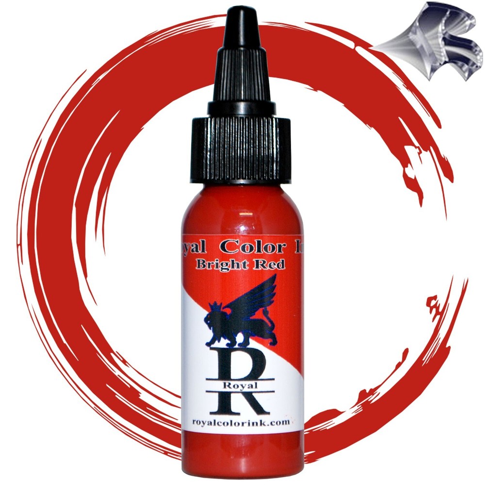 Royal Color Ink - 1oz - Bright Red