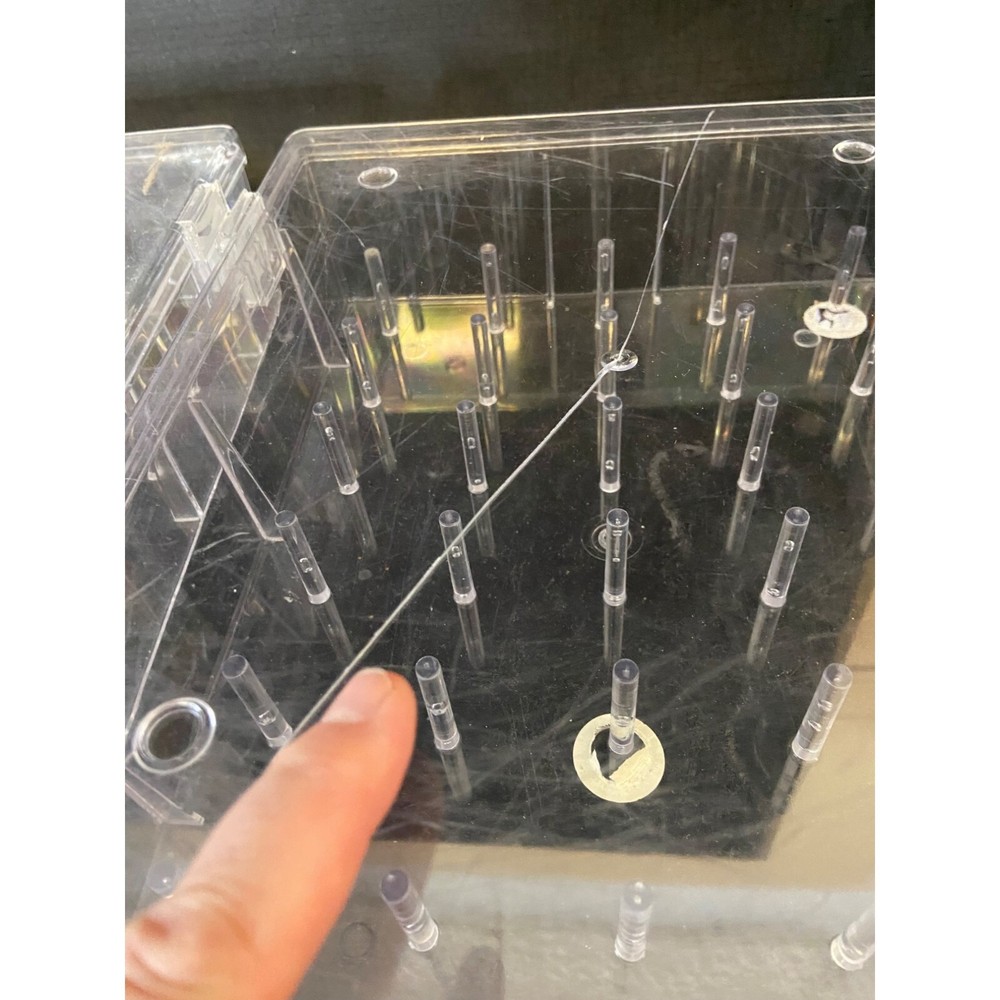 Large Plastic Sewing Thread Holder Case Boxes set of 3