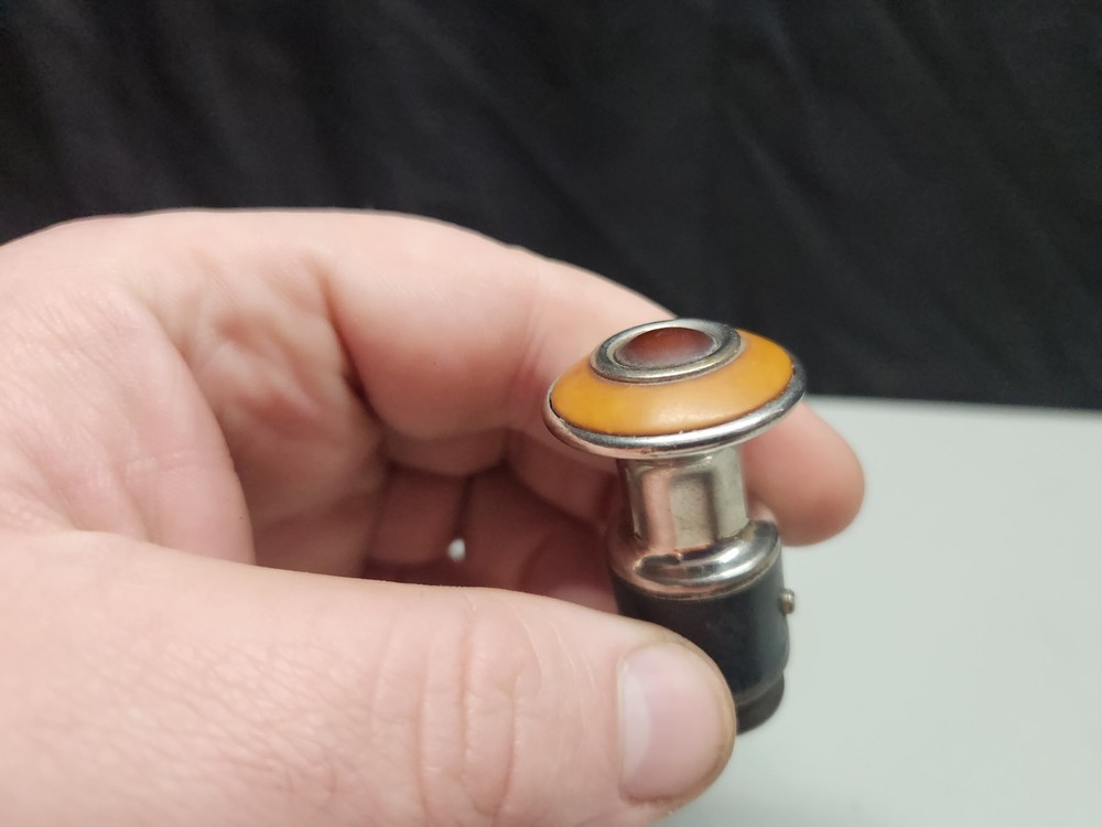 Packard Cigarette Lighter Cats Eye Bakelite Trim