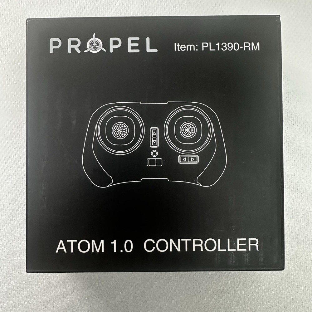 Propel Atom 1.0 Mini Drone with Remote Controller – Red – Untested – No Charger