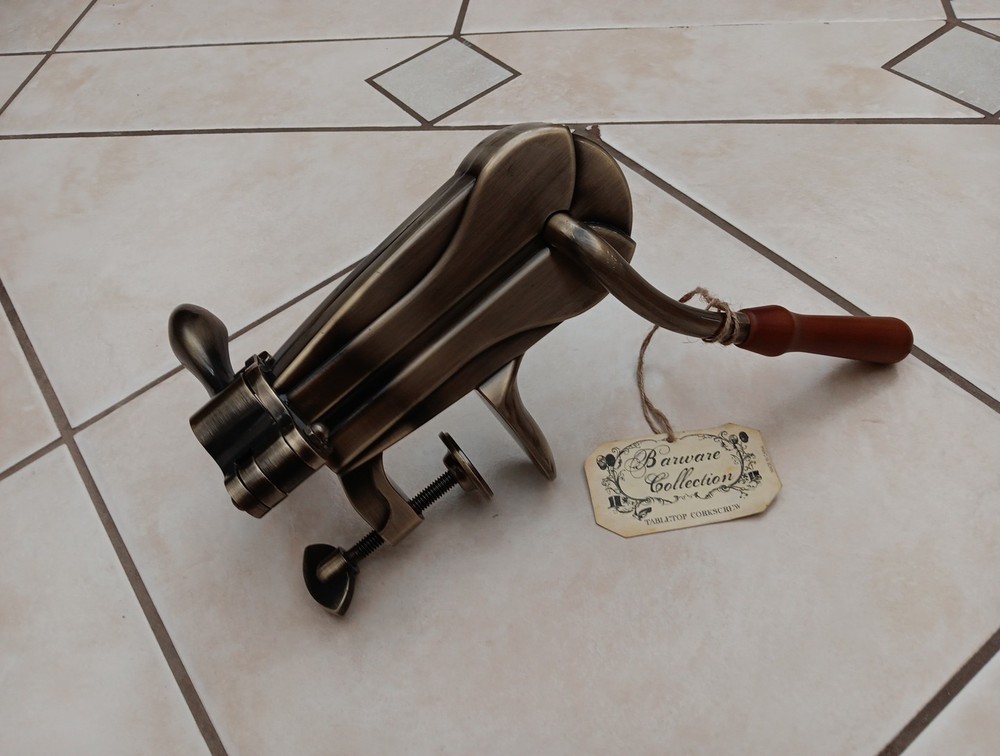 Pre-Owned/Used*Barware Collection Tabletop Corkscrew*Bottle Opener