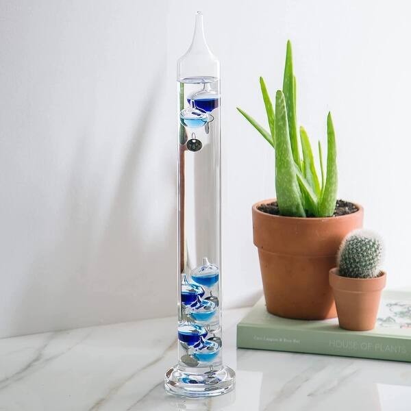 All Blue Galileo Thermometer