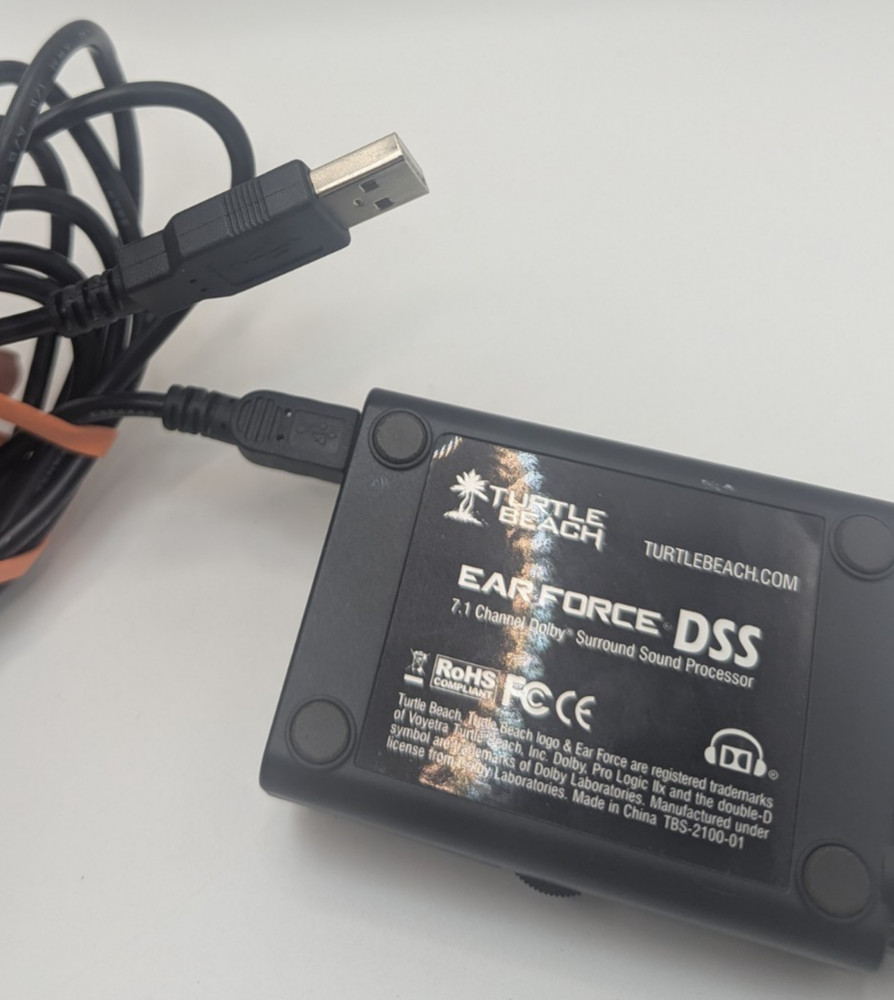 Turtle Beach Ear Force DDS 7.1 Channel Dolby Surround Sound Processor PC XBOX PS
