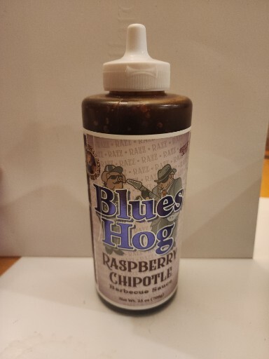 Blues Hog Raspberry Chipotle BBQ Sauce 25 oz Squeeze Bottle