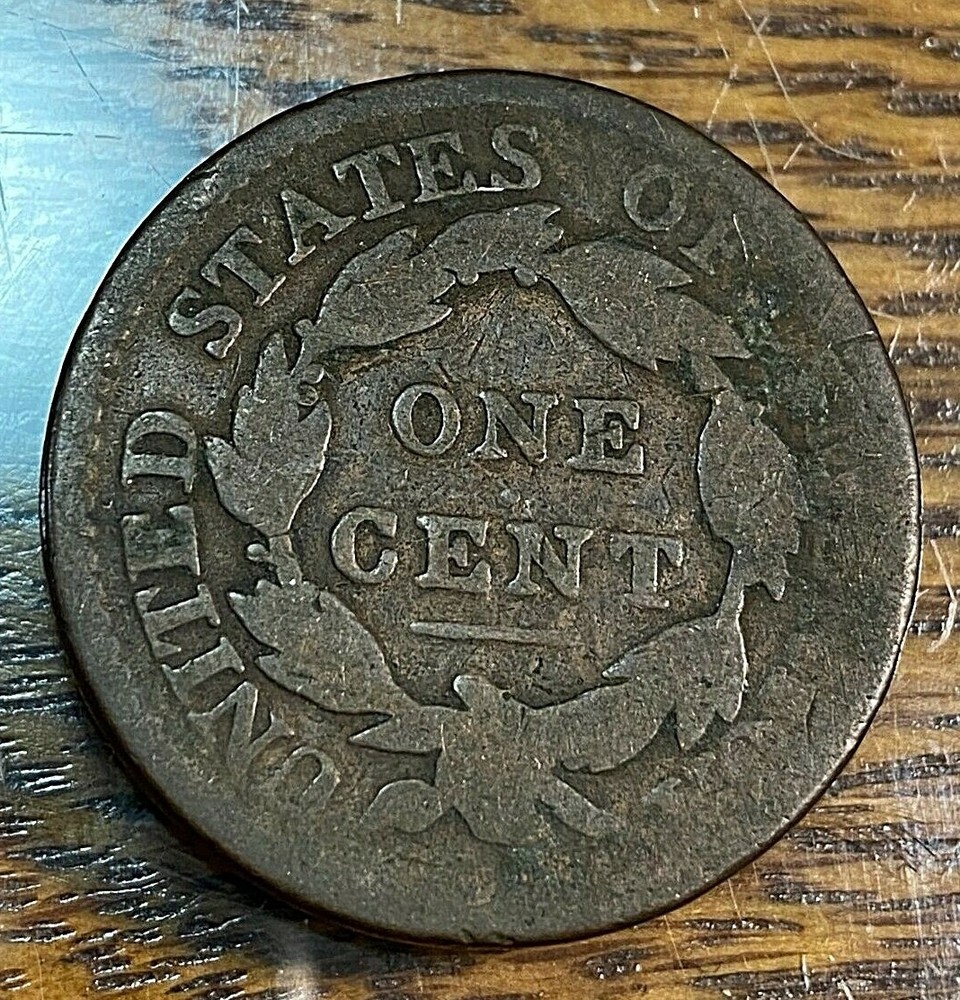 1817 Large Cent Original Light Brown AG CHN