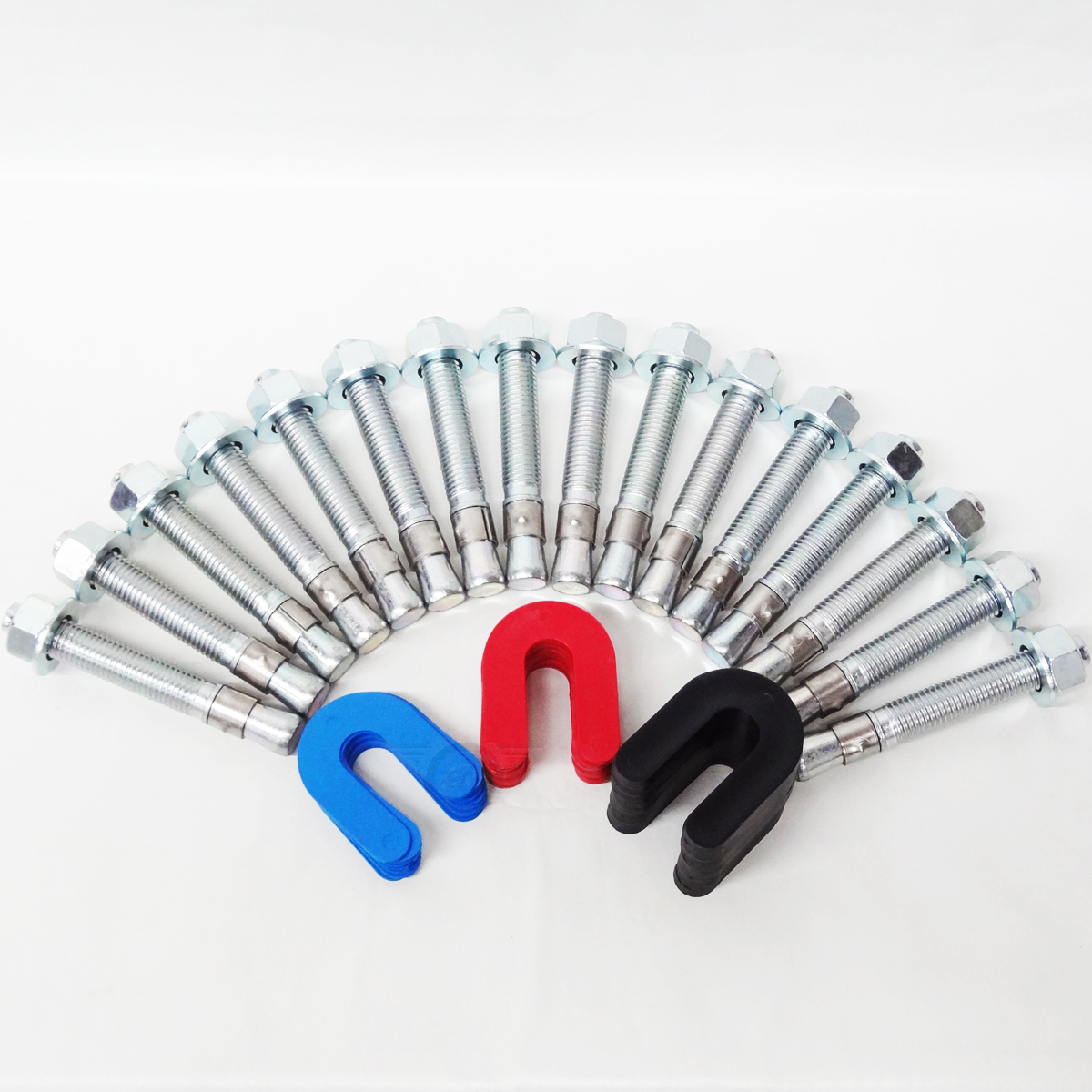 Rotary Lift Installation install Kit -16 Wedge Anchor Bolts & 30 pack shims pack