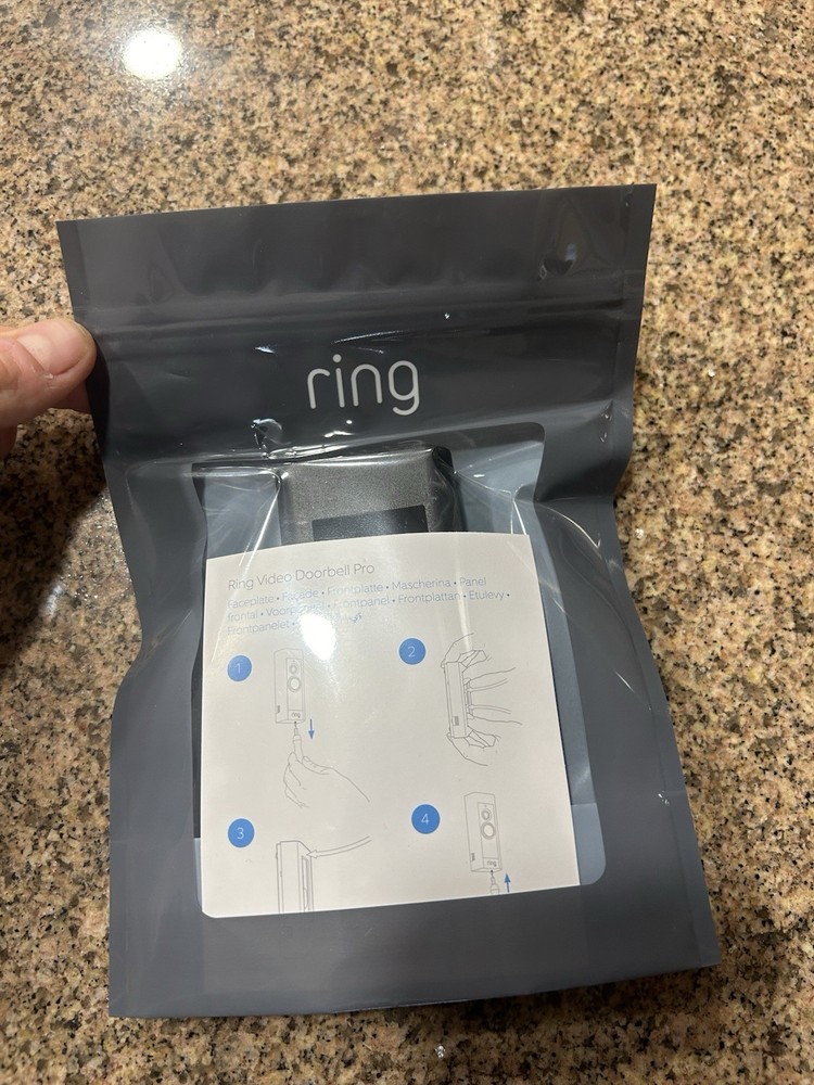 Ring Video Doorbell Pro Interchangeable Faceplate New!