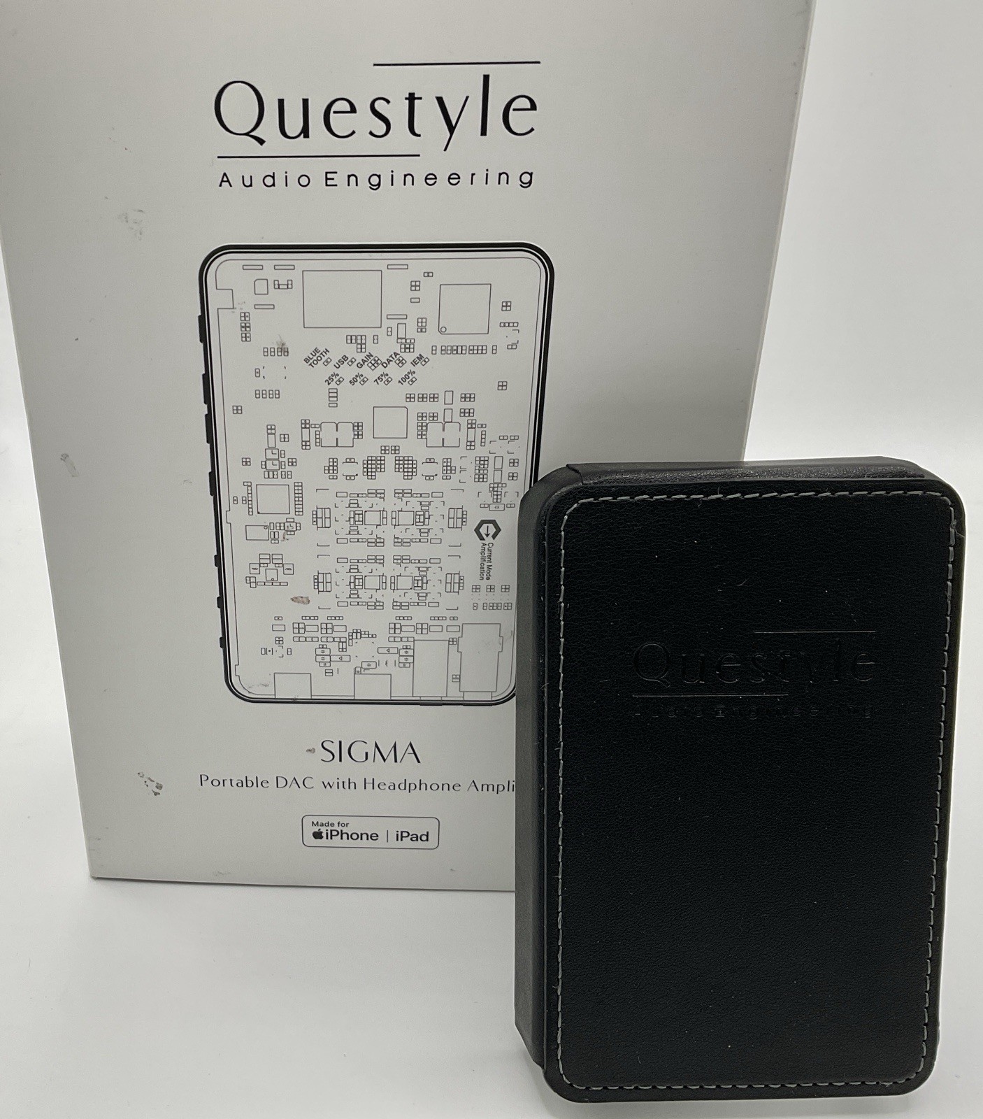 Questyle Sigma Portable DAC & Headphone Amplifier With Questyle Magnetic Case