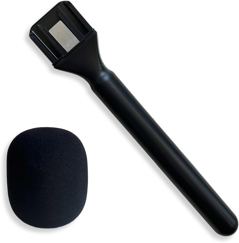 QJYTH Mic Holder Adapter for Dji Mic 1/2 / Mini, Microphone Handle Handheld Comp