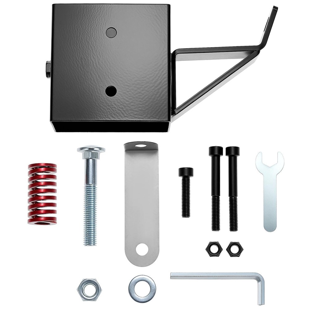 QWORK Target Hanger with Hardware, 2x4 inches Mount Bracket for Black