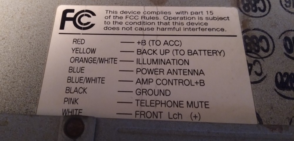 Eclipse CD2000, CD/MP3/Receiver, Sirius Satellite & HD Ready, 5 Volt Preouts