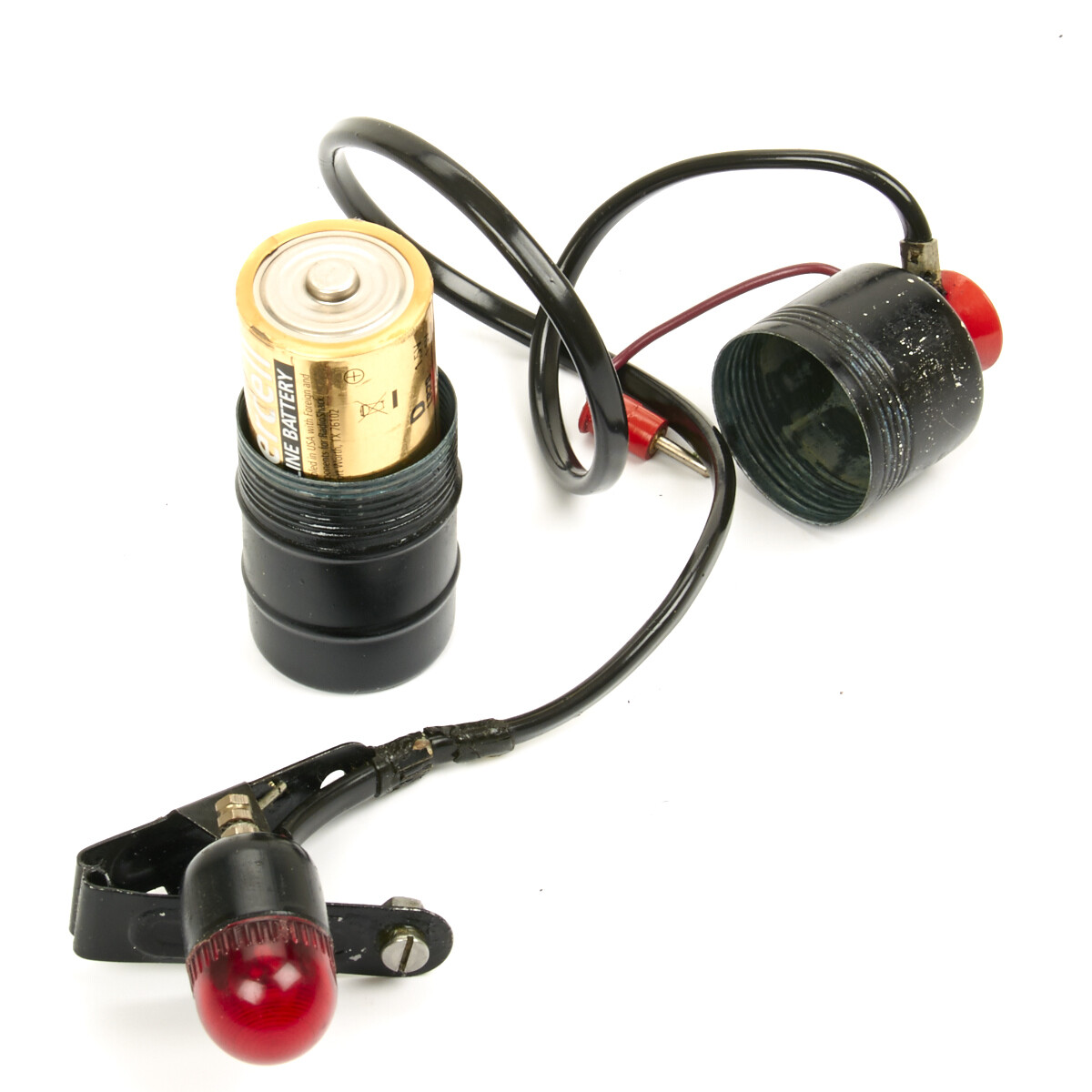 Original British WWII RAF Pilot Life Jacket Emergency Light