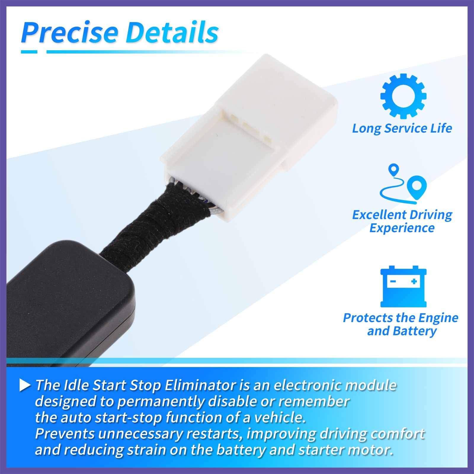 Auto Start Stop Eliminator for Honda Civic 22-26 Auto Start Stop Disable