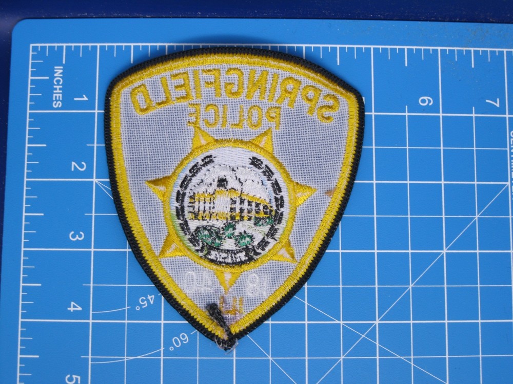 Springfield Illinois Police patch