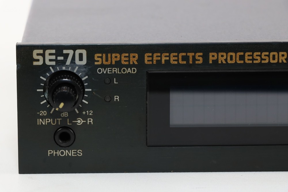 BOSS SE-70 Super Effects Processor Vocoder New Internal Battery From Japan