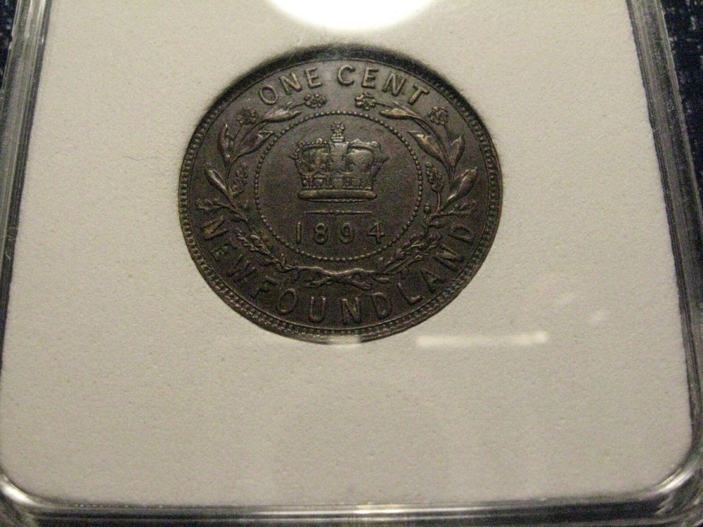 1894 Newfoundland coin set