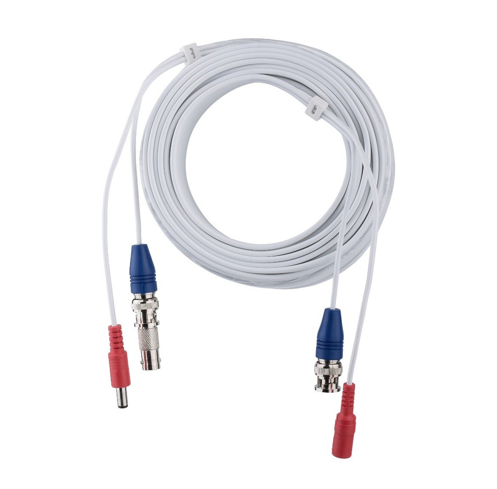 ONN 100-ft BNC Extension Security Cable w/ Locking BNC Connection & DC Power