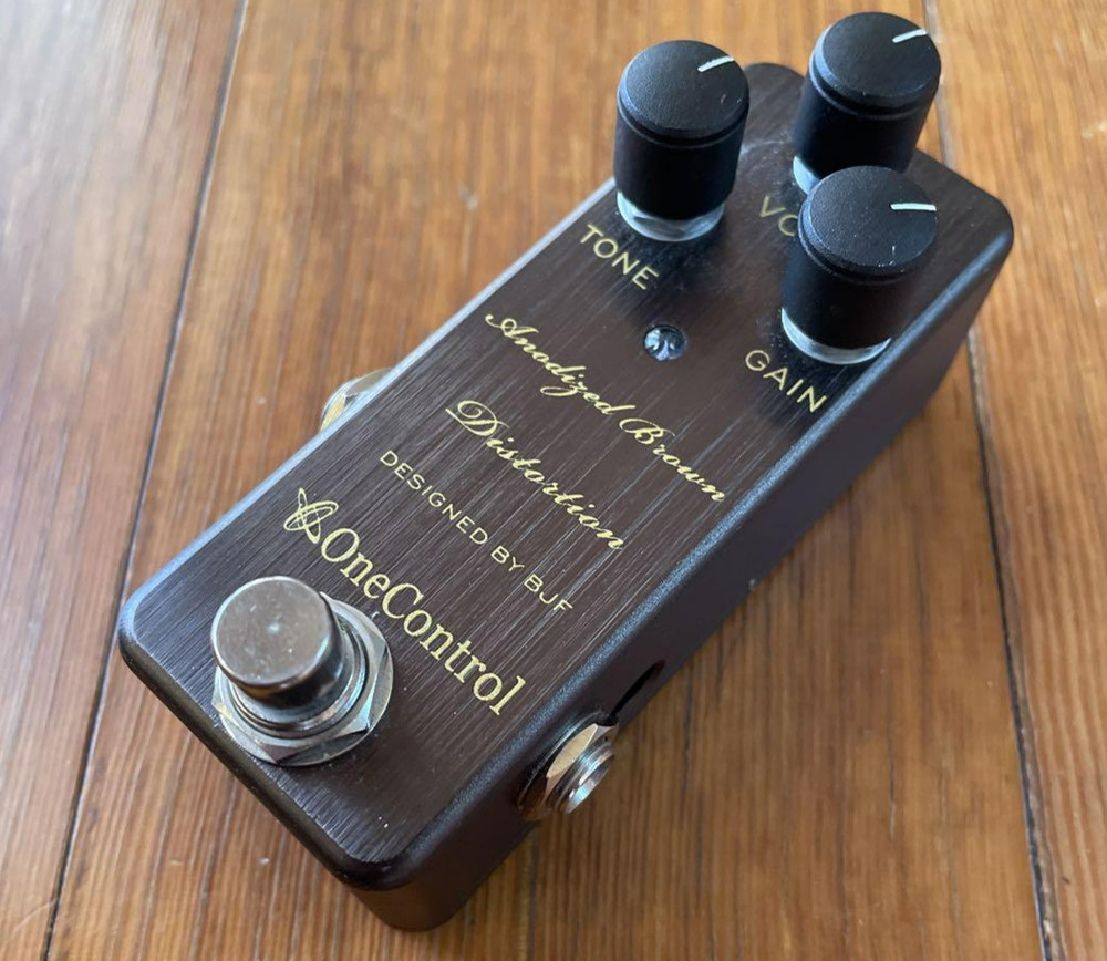 One Control Anodized Brown Distortion