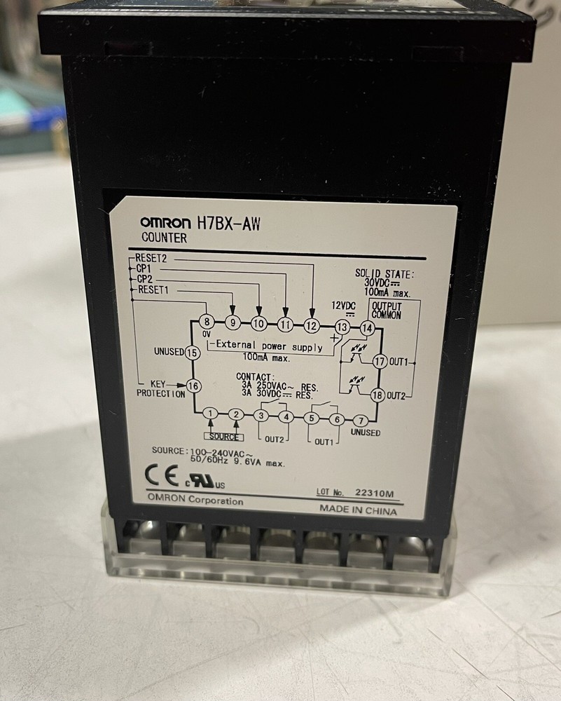 Omron H7BX-AW Counter