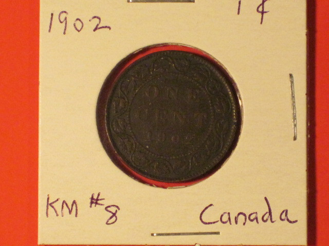 *** 1902 One Cent - Canada - KM# 8 Very nice