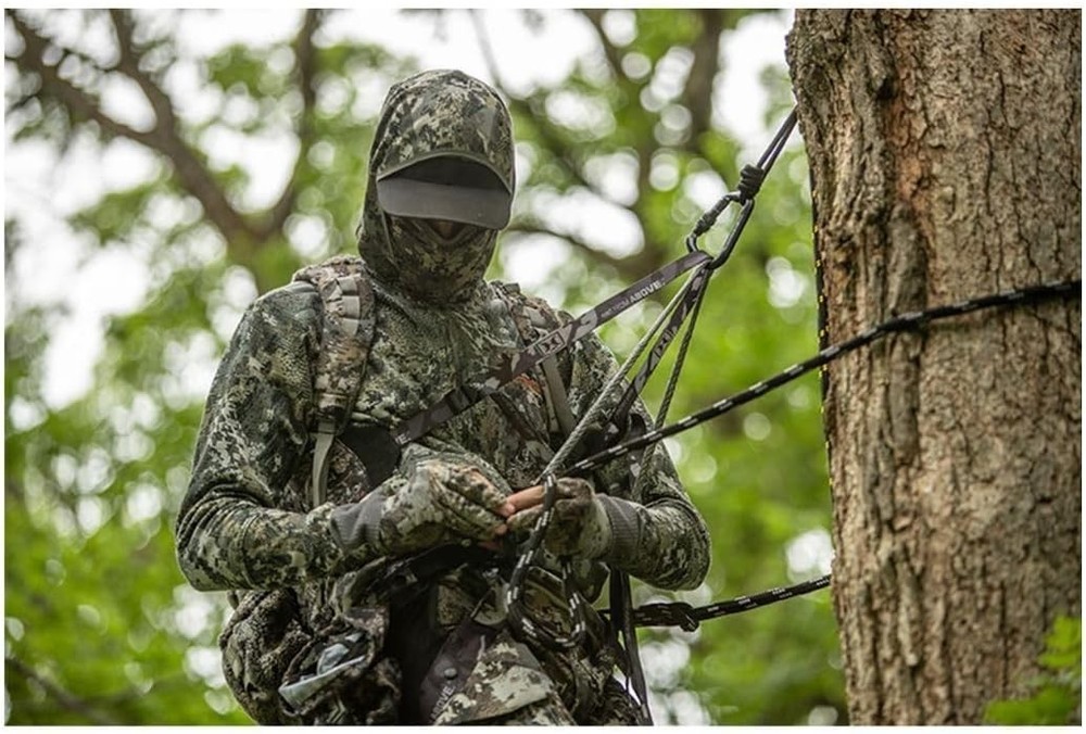 Comfortable Hawk Helium Hammock - Packable Hunting Tree Saddle with Accessories