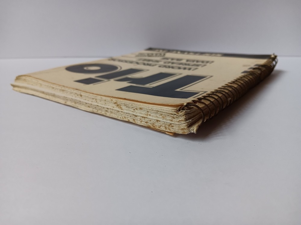 Trio The Integrated Word Processor Spreadsheet Database Manual Guide Softsync