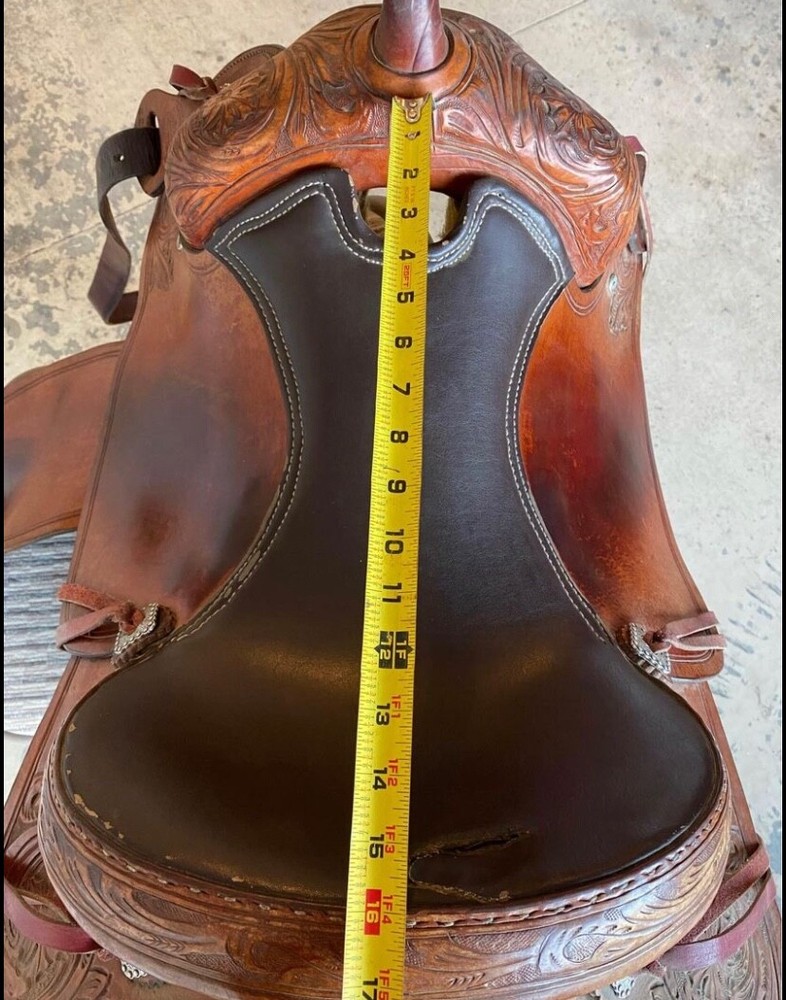 16” equitation style show/pleasure practice saddle 