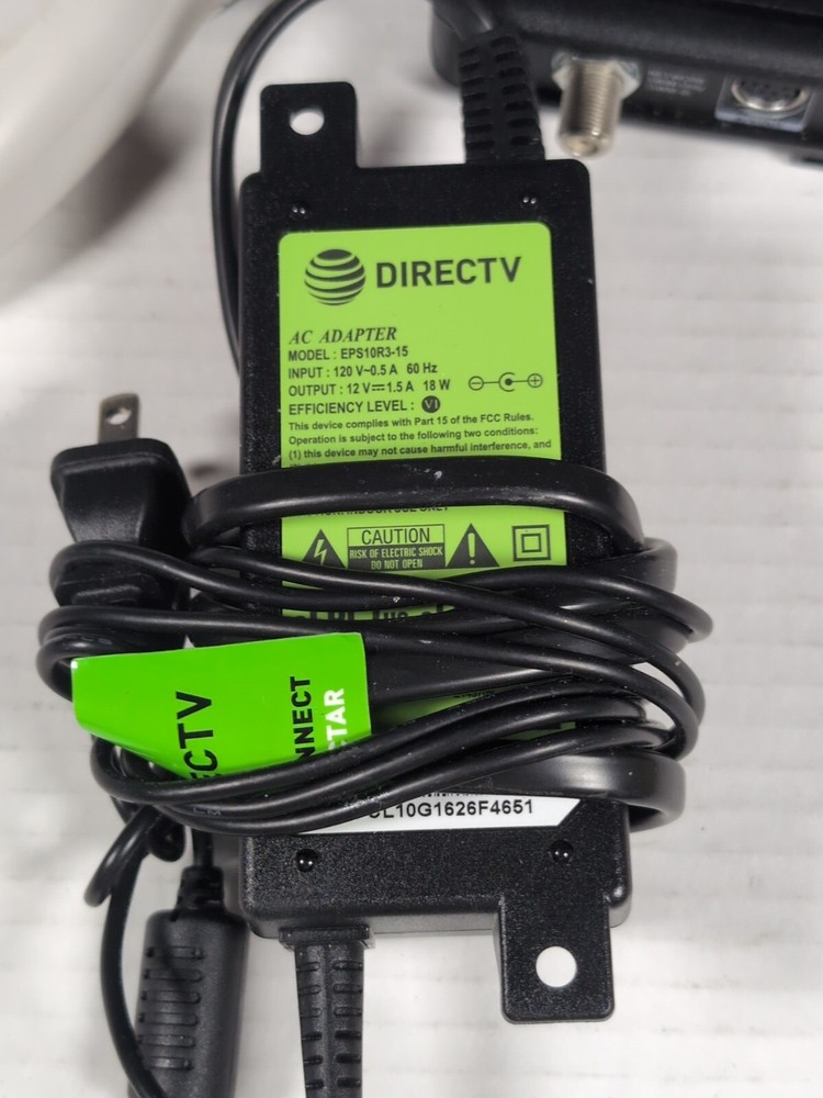 Direct TV C51-100 Mini Receiver Plus Remote And Power Supply