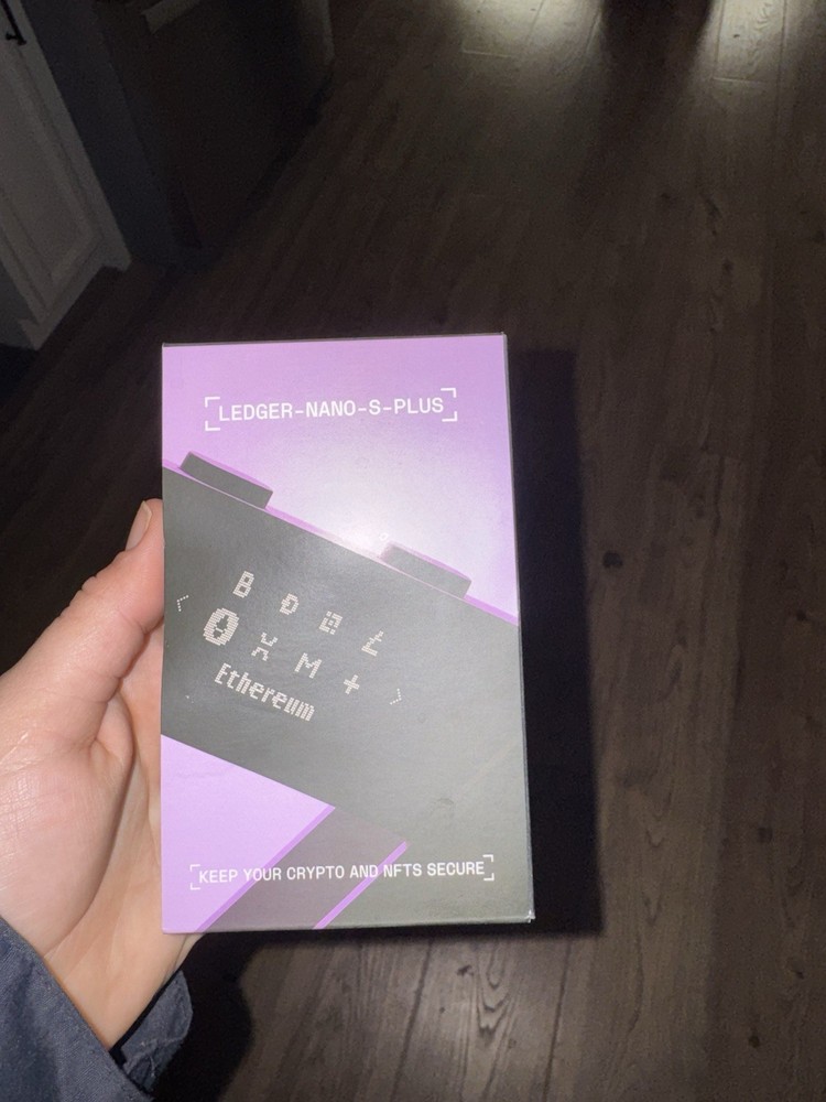 Ledger Nano S Plus Crypto Hardware Wallet for Crypto