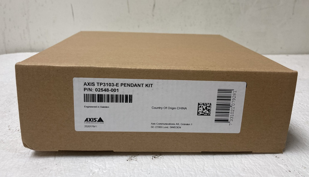 Brand New Axis TP3103-E Pendant Kit P/N 02548-001