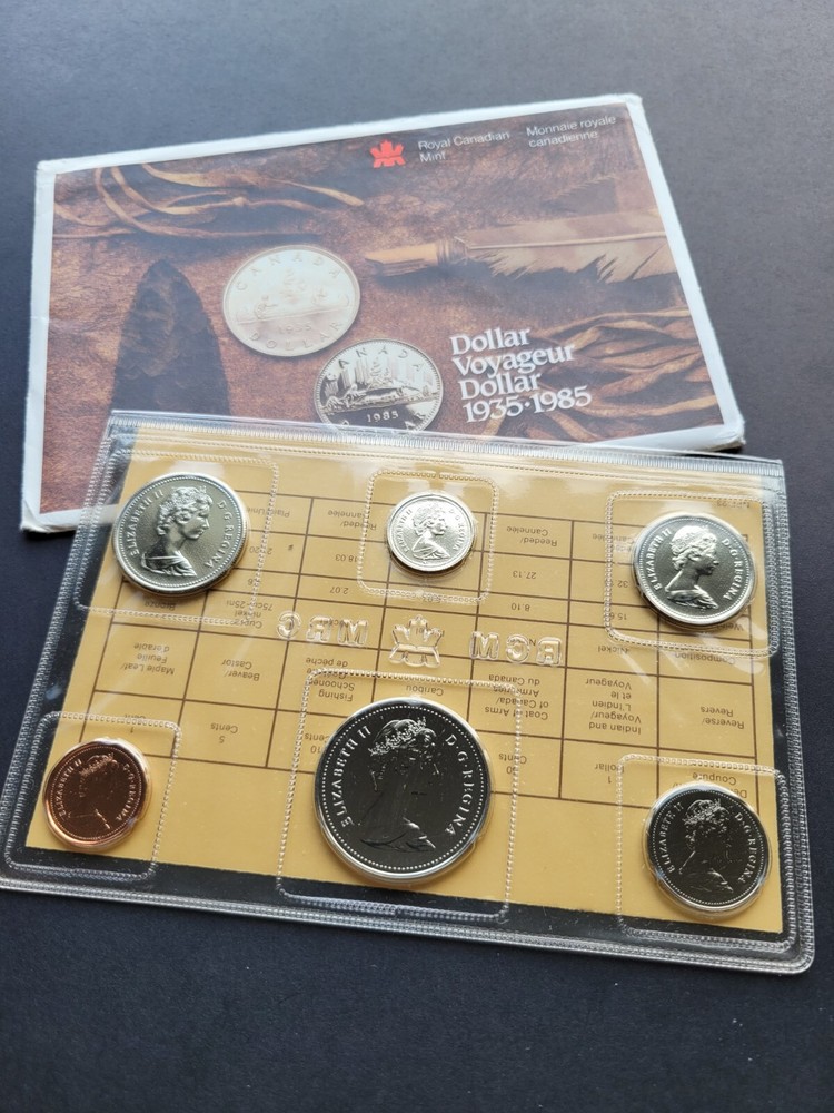 *** 1985 CANADA  PROOF  LIKE  ROYAL  MINT  SET *** EXPERIMENTAL ***
