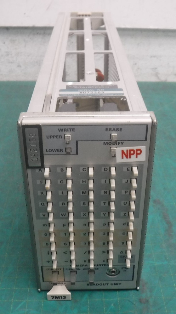 Tektronix 7M13 Readout Unit Plug In